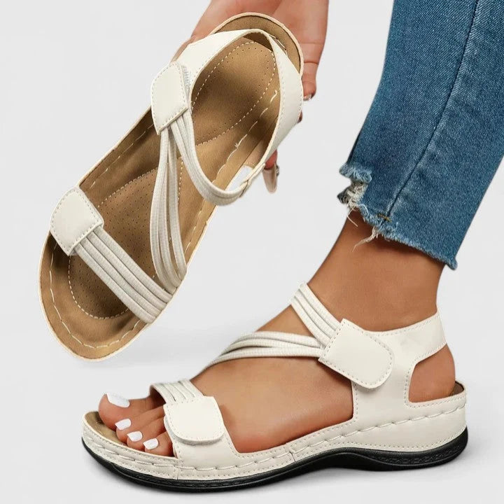 Women's Orthopedic Sandals in white