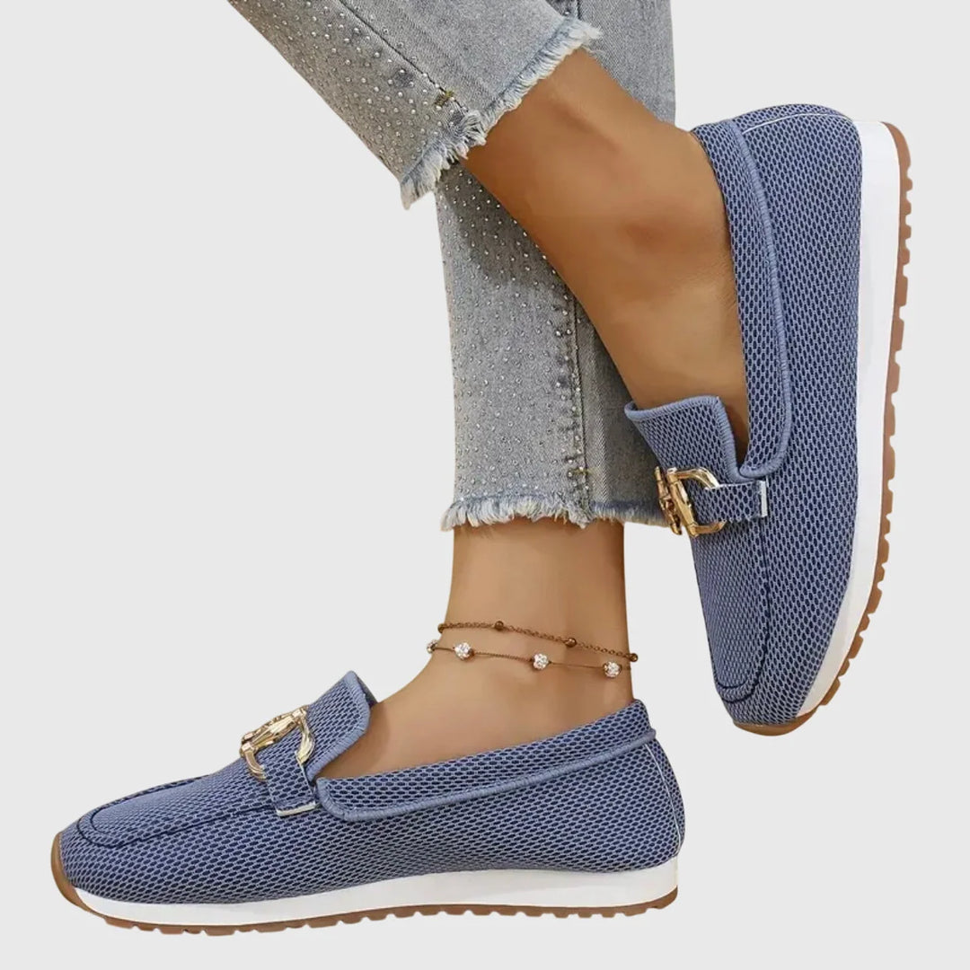 Women's Orthopedic Loafers in blue