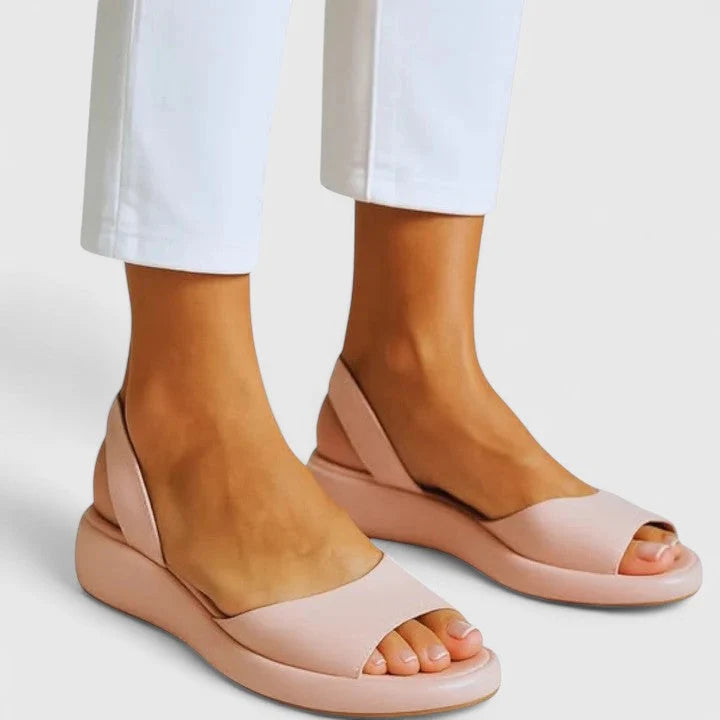 Women's Orthopedic Slip On Sandals in pink