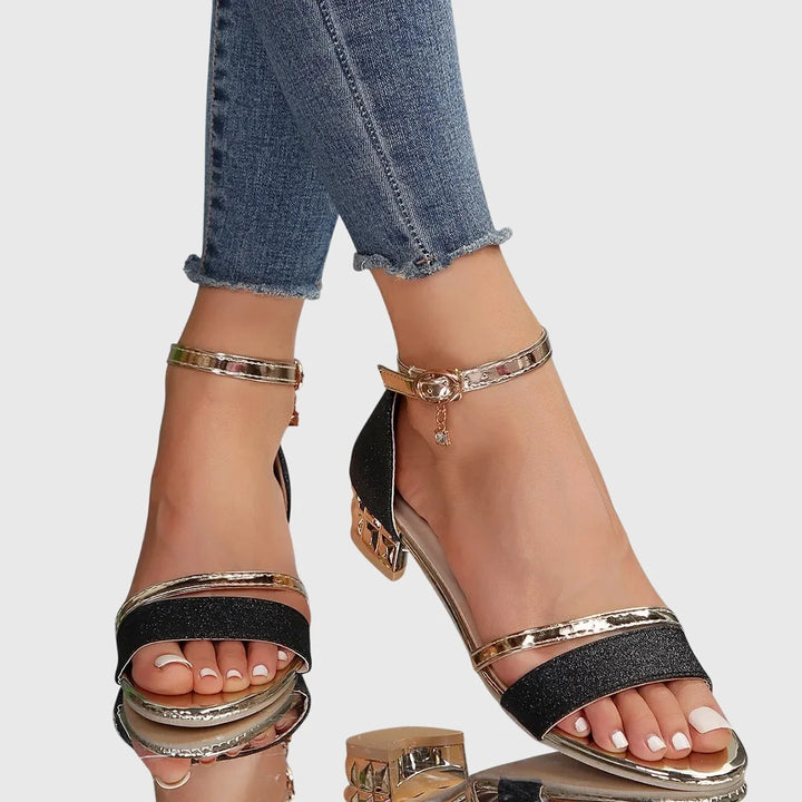 Women's Orthopedic Sandals in black