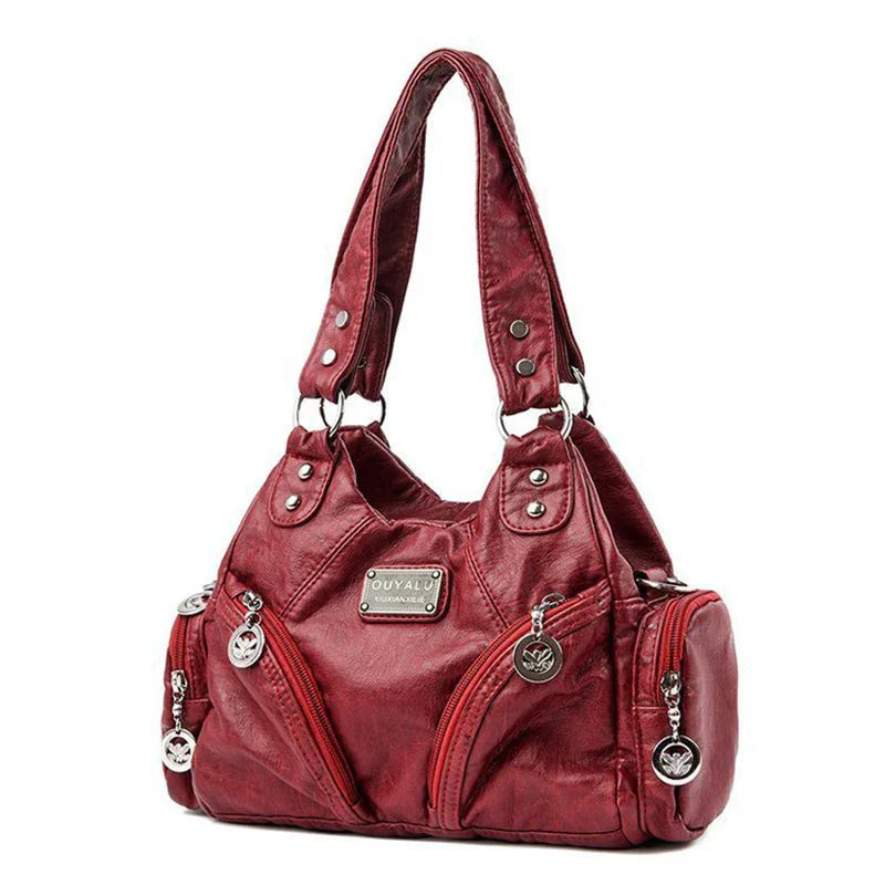 Women's Shoulder Bag in red
