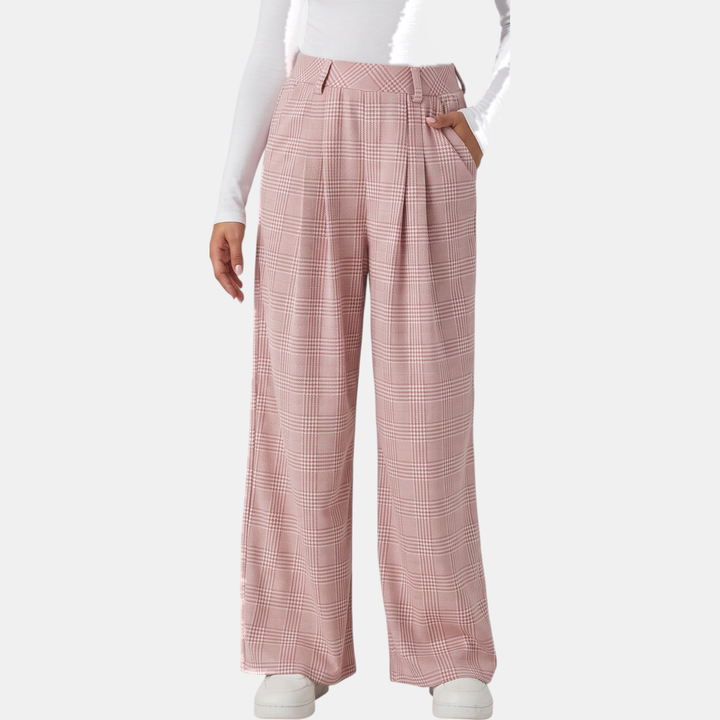 Bean Paste Houndstooth Plaid
