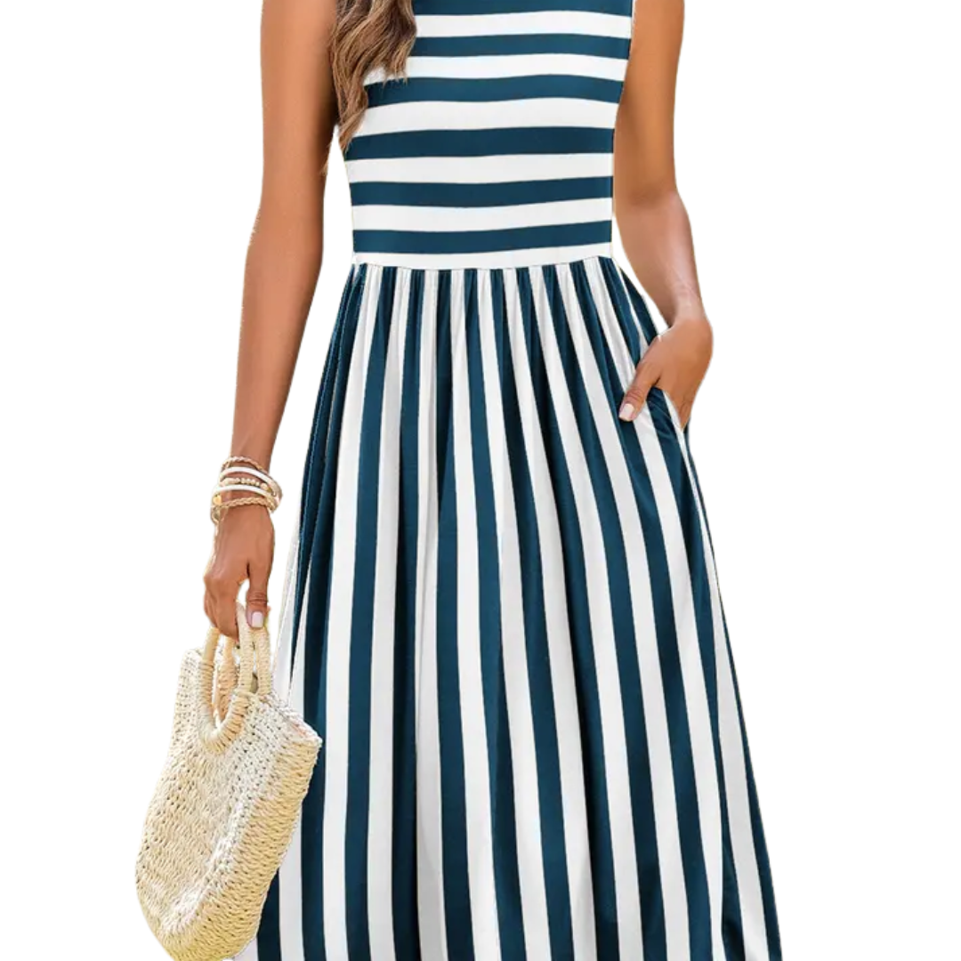 Blue+White Stripe