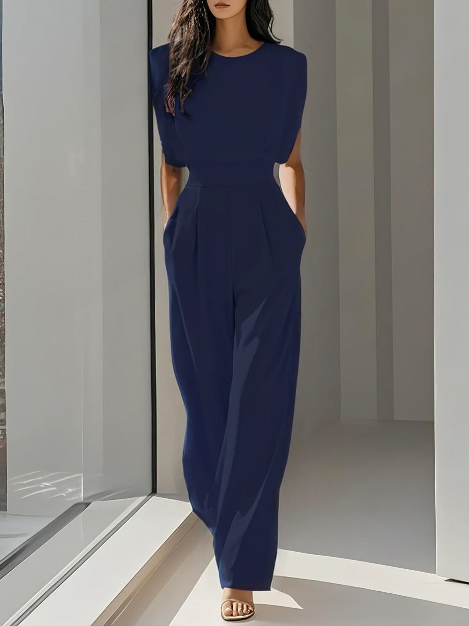 PAQUITA™ - Elegant Sleeveless Summer Jumpsuit