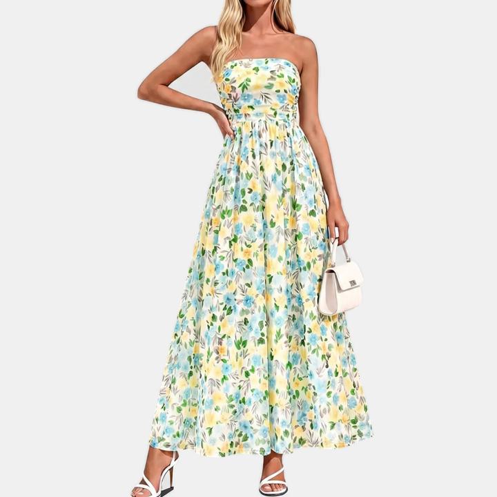 Floral White Light Green