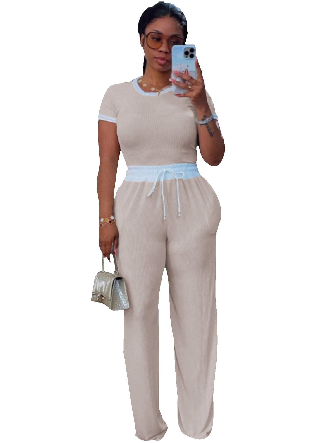 JELENA™ – Comfy Summer Tee and Pant Co-ord Set