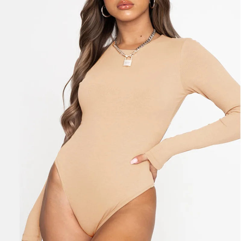 MIRAYE™ – Sleek Long Sleeve Bodysuit