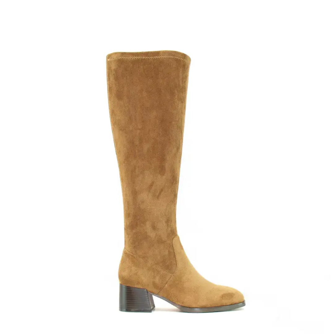 Tan Faux Suede