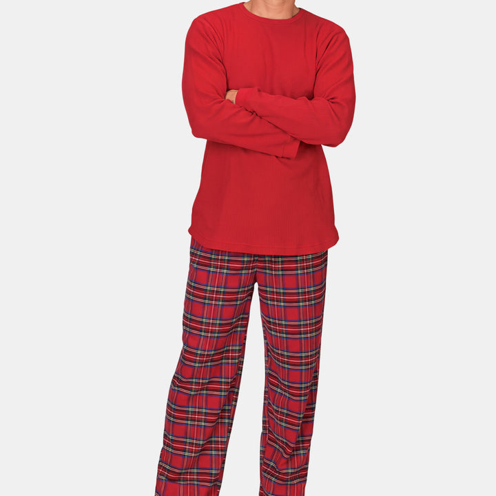 Family Matching Christmas PJs detail