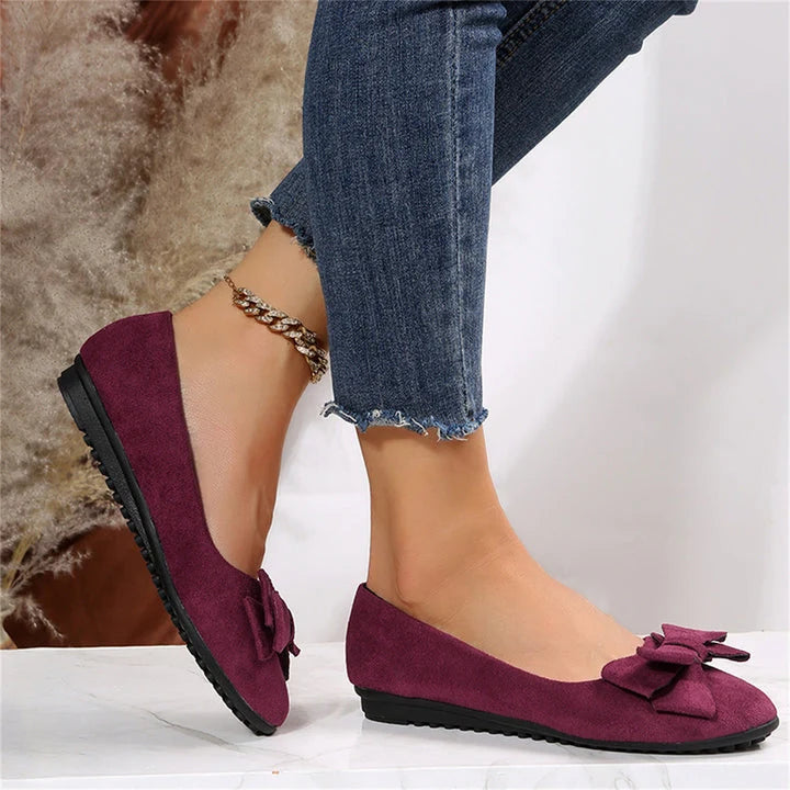 Women's Orthopedic Flats in purple