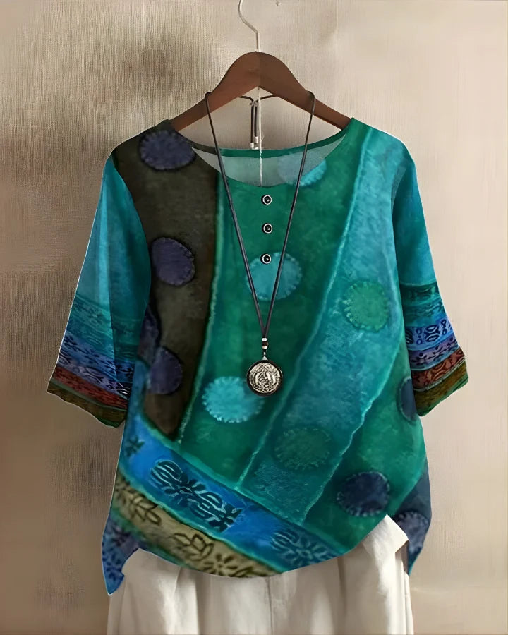 Women's Summer Top in green