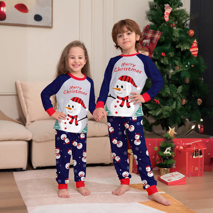 Family Matching Christmas PJs detail