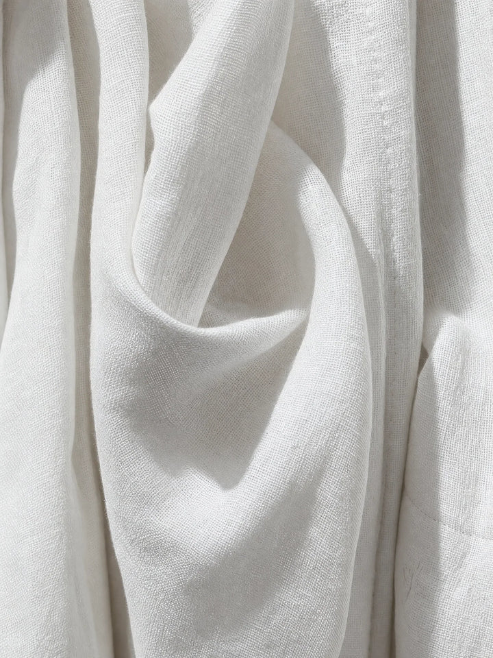 Women's Linen Jumpsuit in white