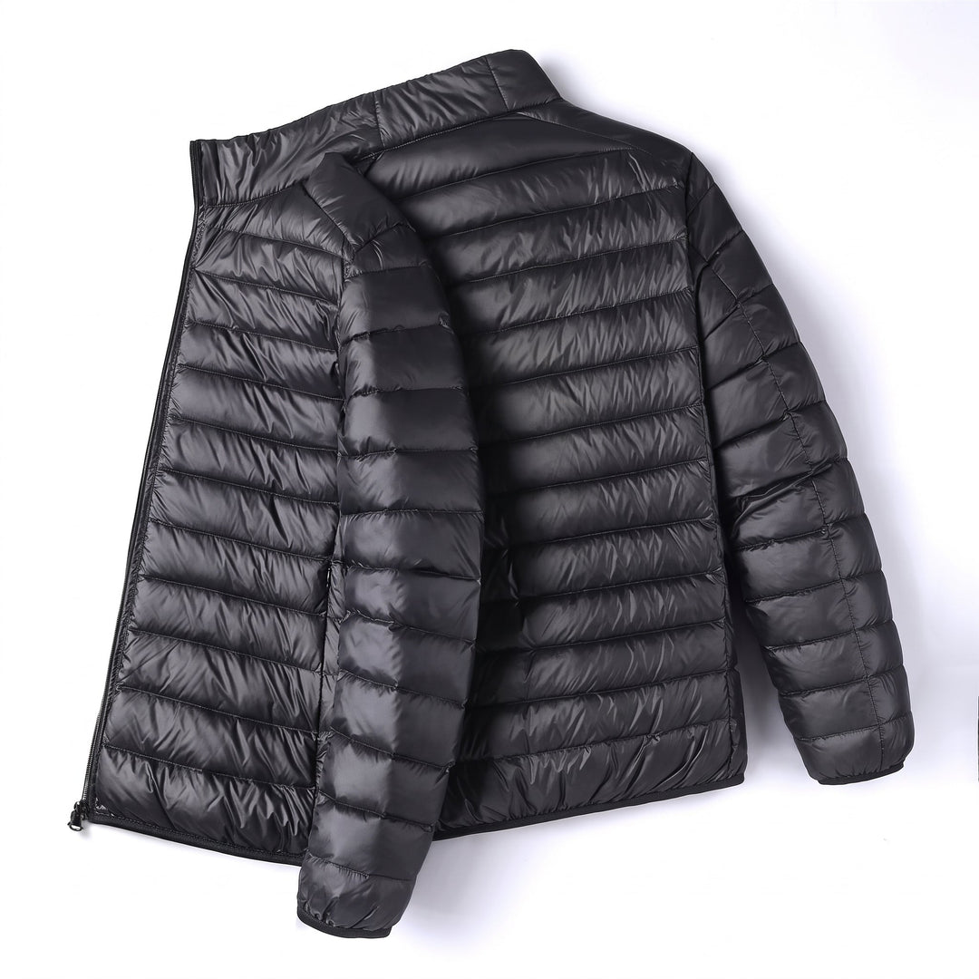 Men's Puffer Jacket, Lightweight Packable Quilted Relaxed Fit