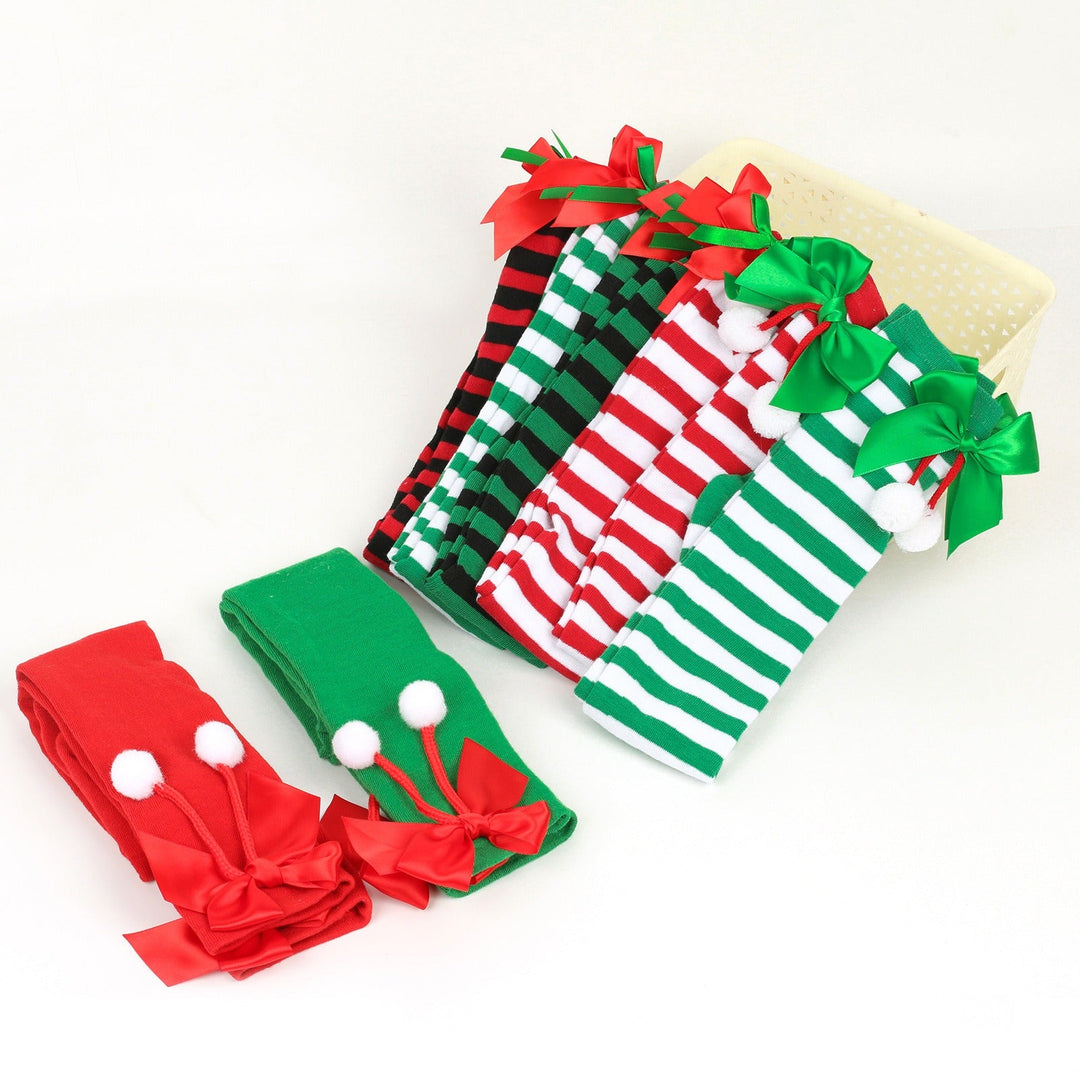 Holiday Novelty Christmas Socks, Unisex Festive Long