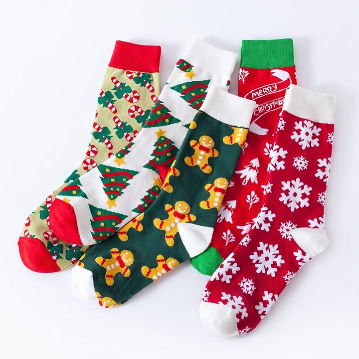 Holiday Novelty Christmas Socks 3 Pack, Unisex Fun Festive