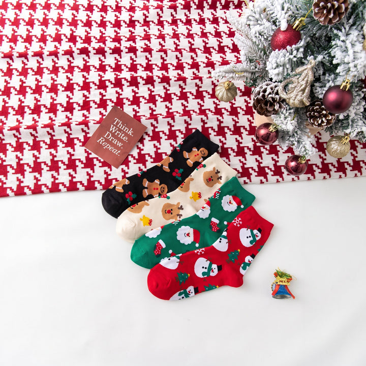 Holiday Novelty Christmas Socks, Unisex Fun Festive