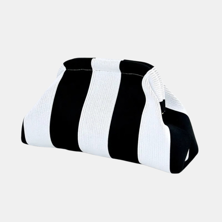 Women's Clutch Bag in black and white