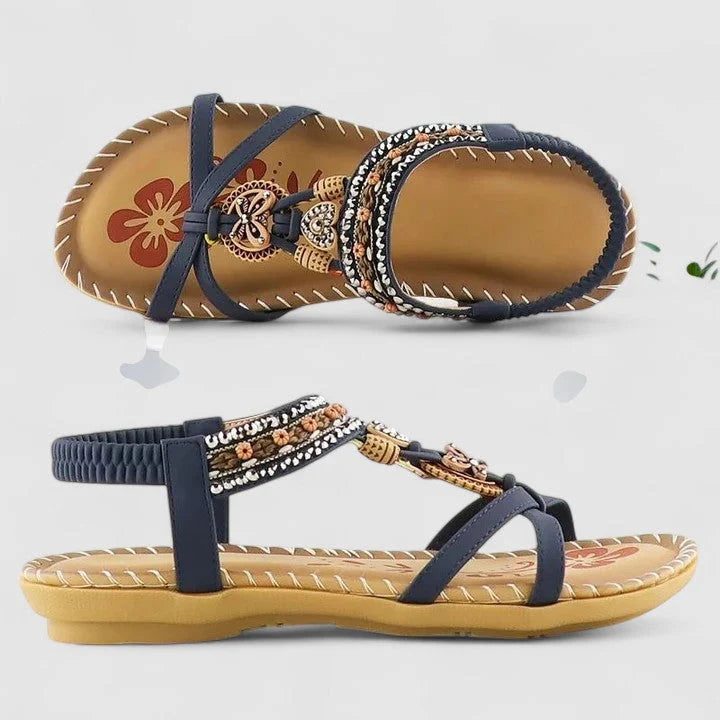 Women's Orthopedic Sandals in royal blue