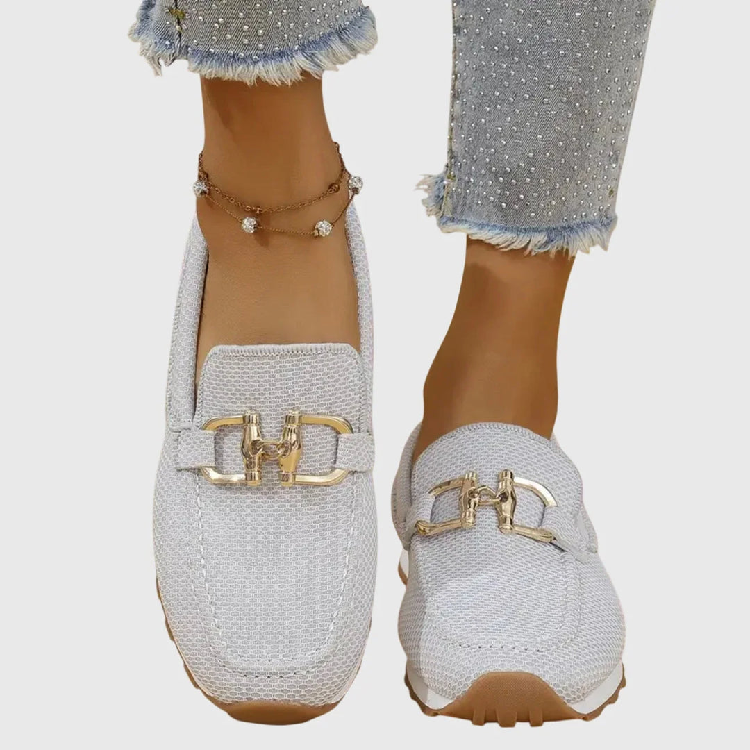 Women's Orthopedic Loafers in white