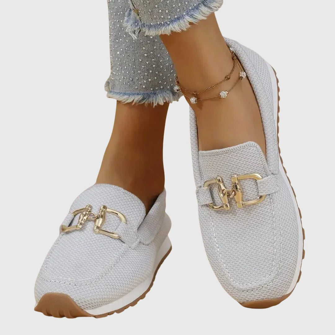 Women's Orthopedic Loafers in white