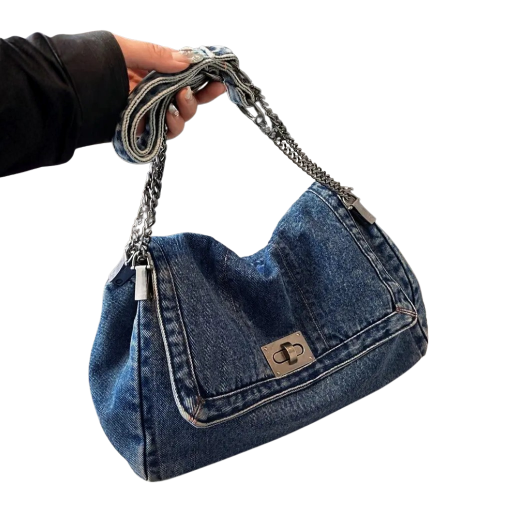 Women's Shoulder Bag in blue