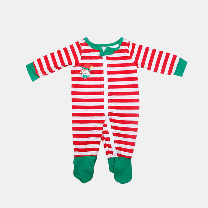 Family Matching Christmas PJs detail