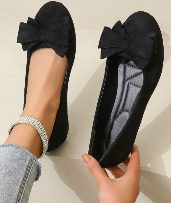 Women's Orthopedic Flats in black
