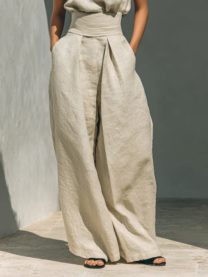 Women's Matching Set in khaki