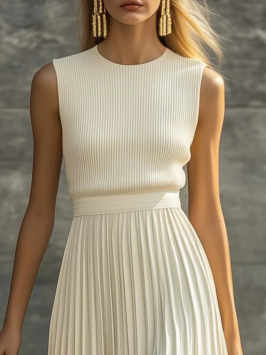 Women's Summer Maxi Dress in cream