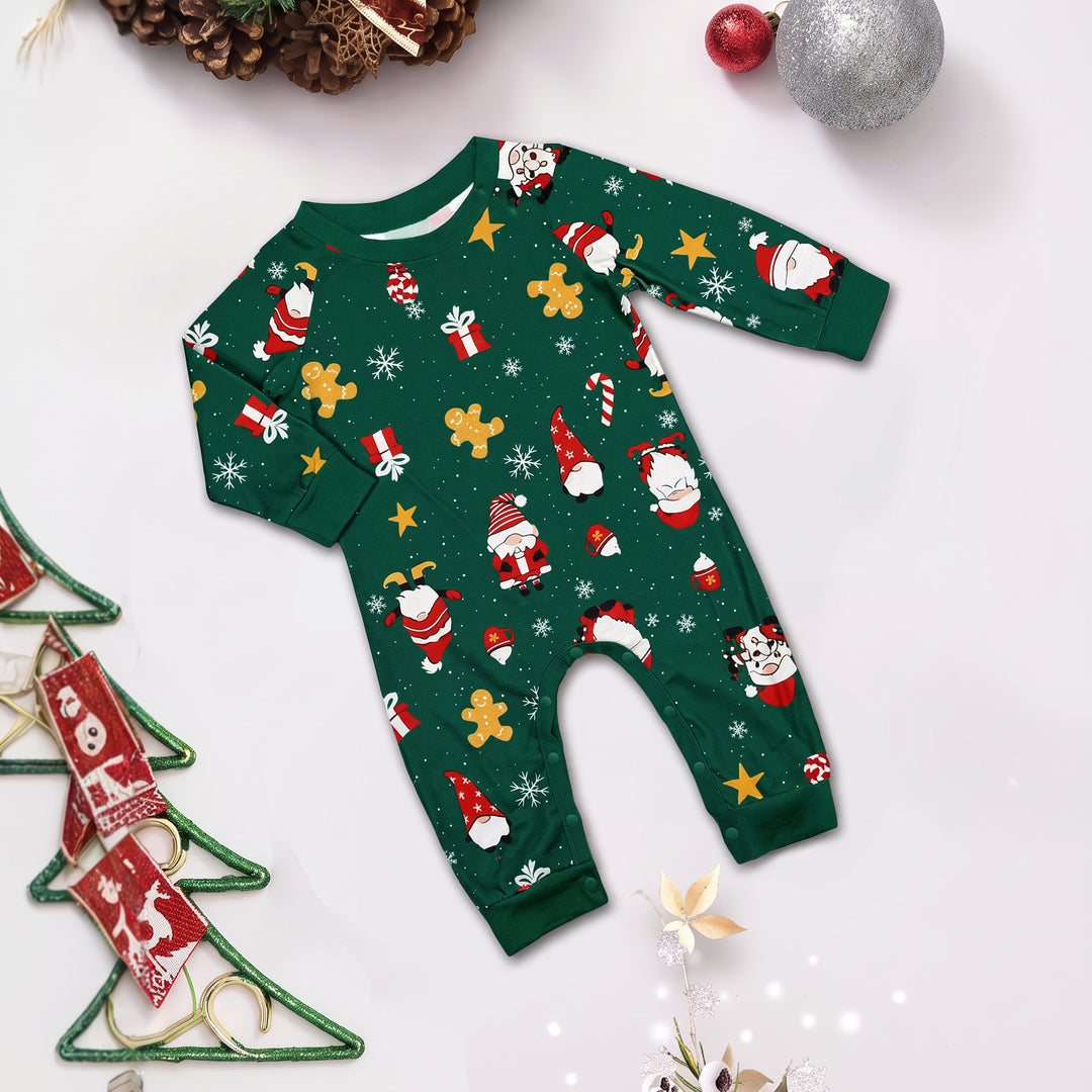 Family Matching Christmas PJs detail