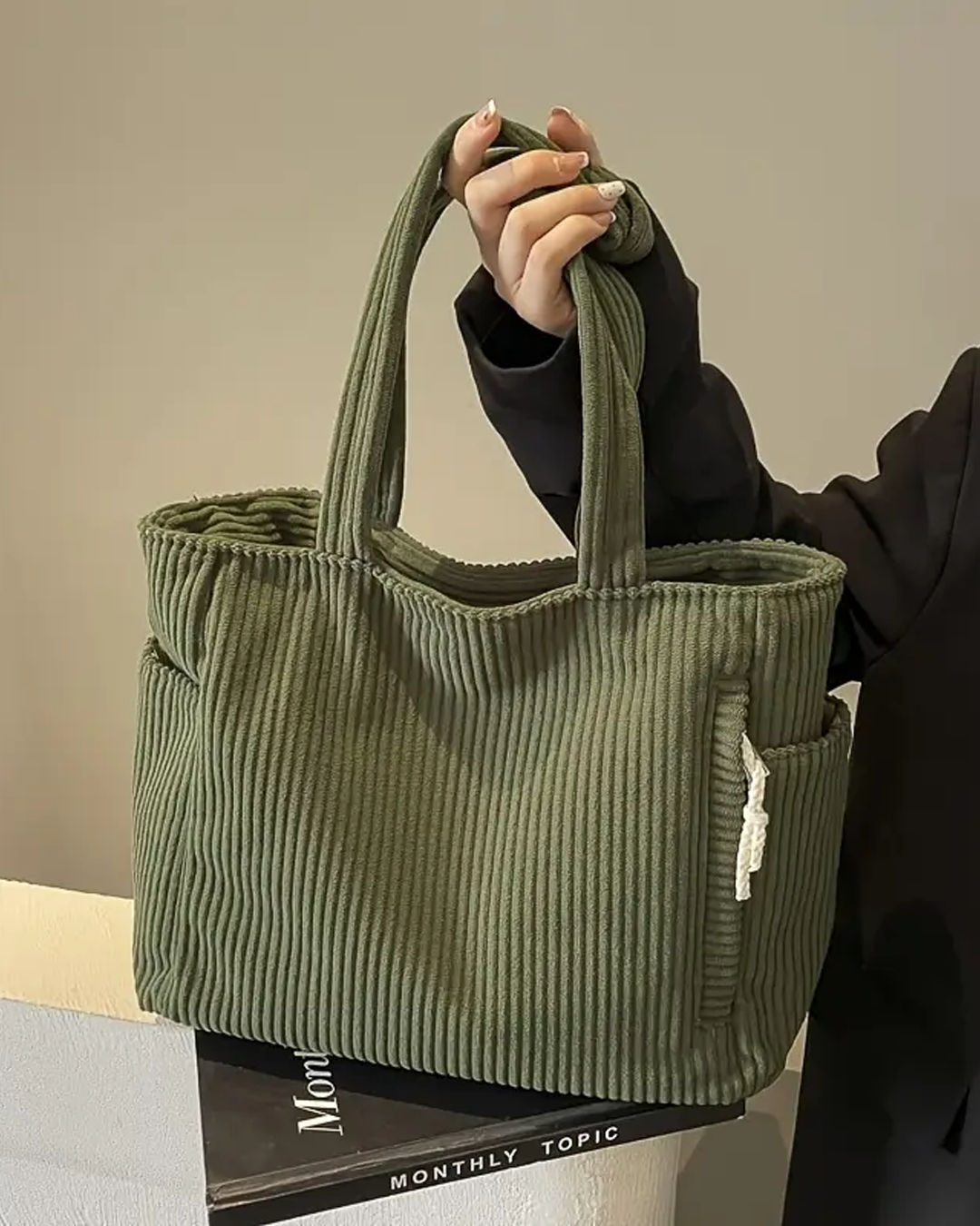 Women's Tote Bag in green