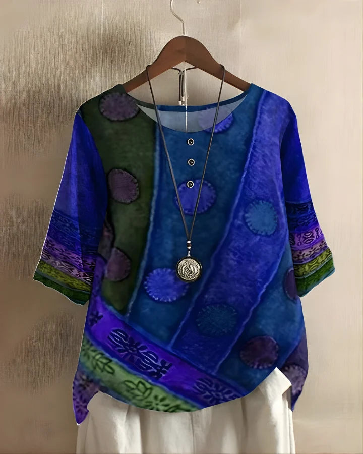 Women's Summer Top in blue