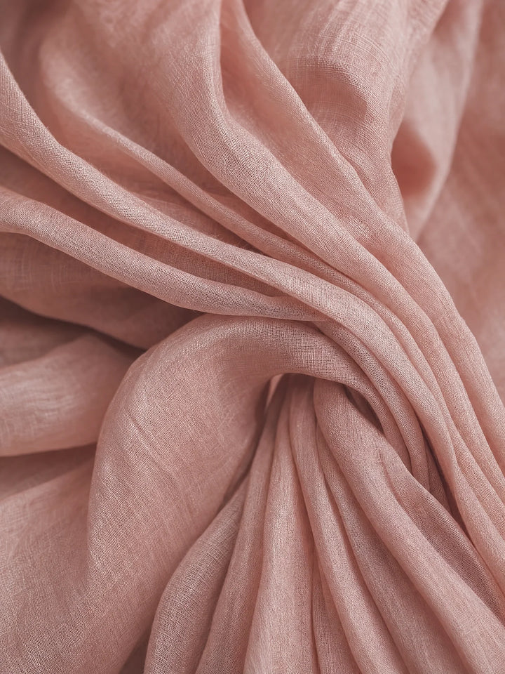 Women's Linen Maxi Dress in pink