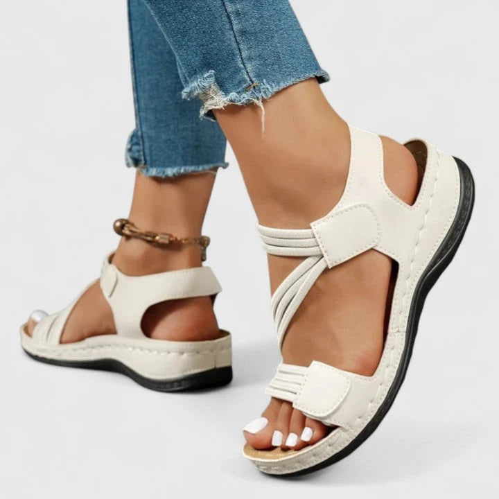 Women's Orthopedic Sandals in white