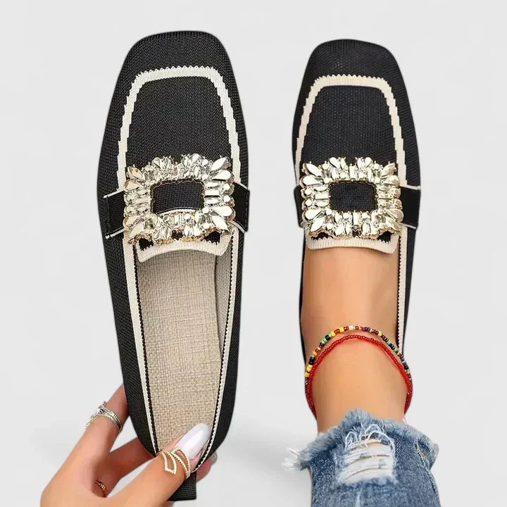 Women's Orthopedic Loafers in black