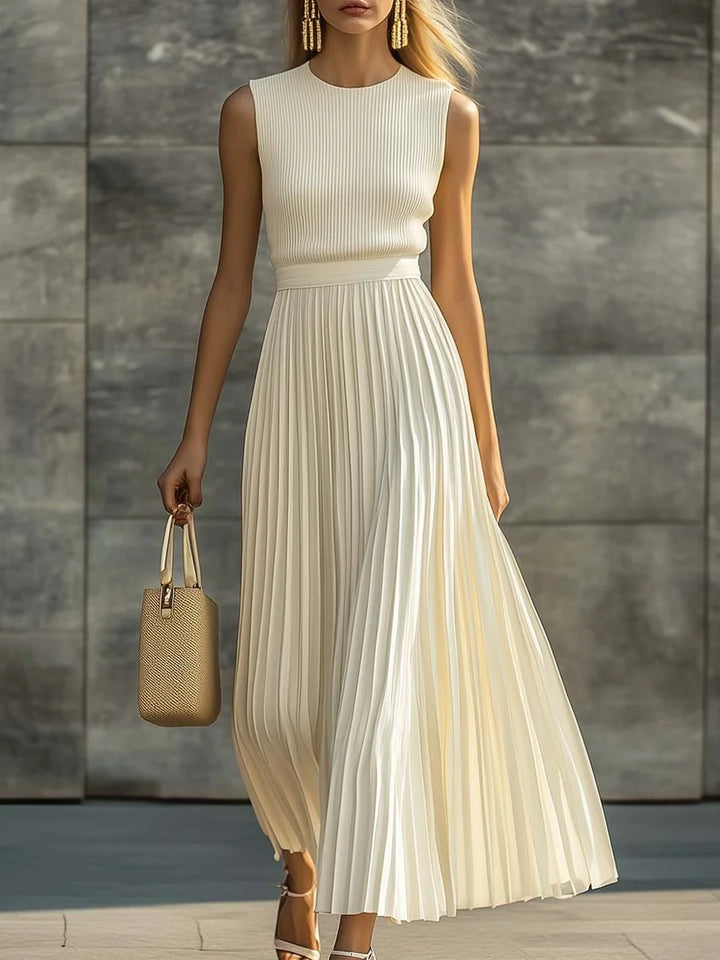 Women's Summer Maxi Dress in cream
