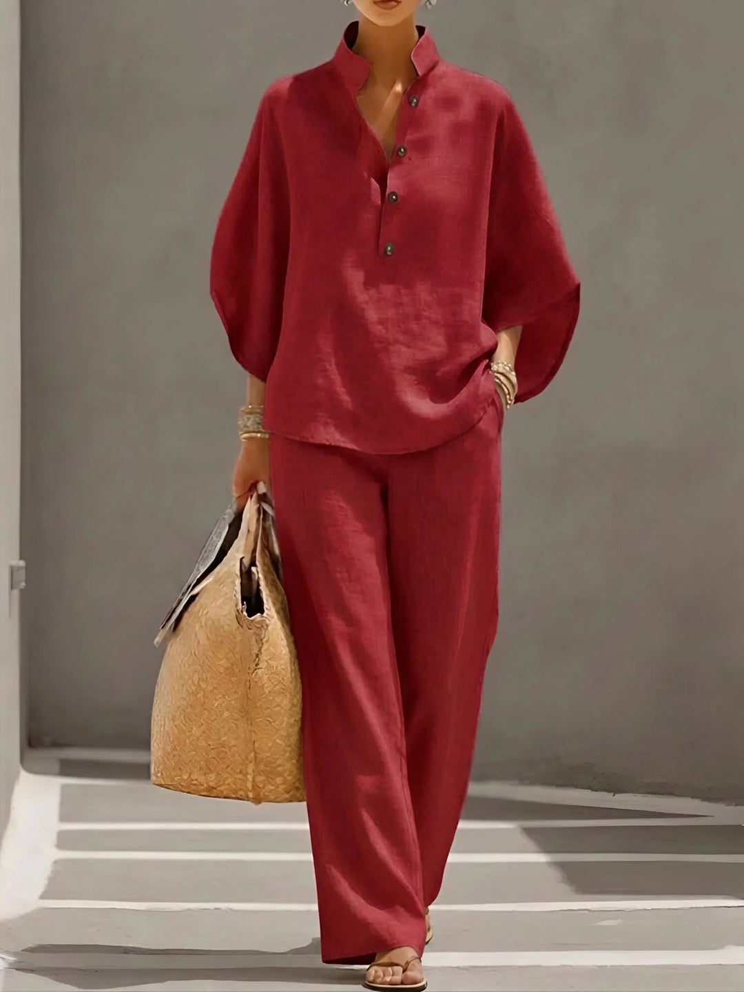 Women's Matching Set in red