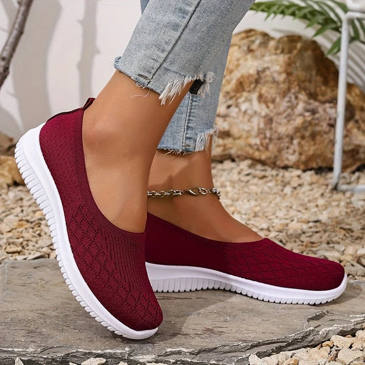 Women's Orthopedic Sneakers in red