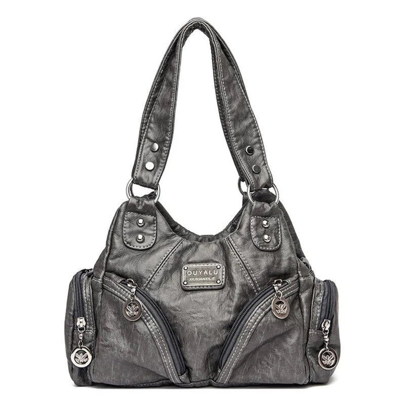 Women's Shoulder Bag in grey