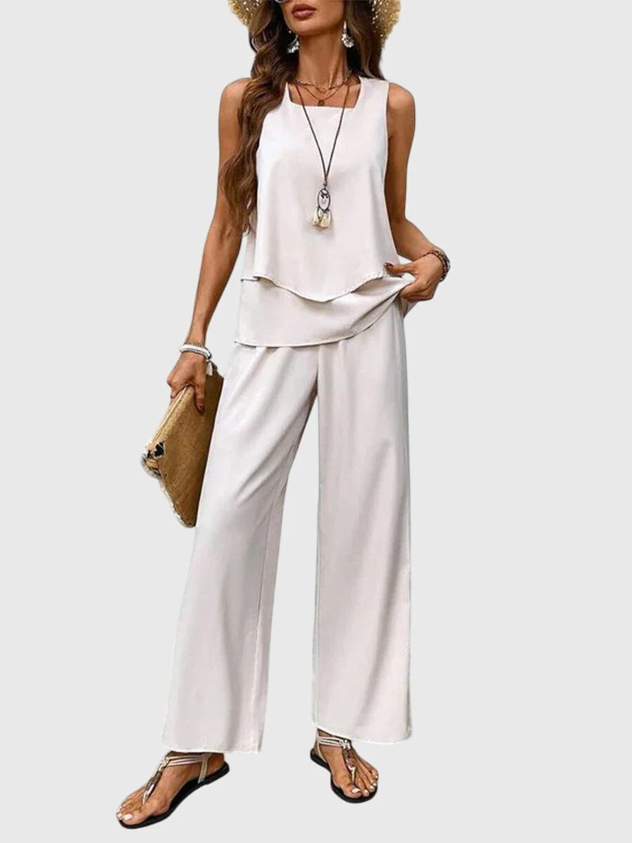 Women's Matching Set in white