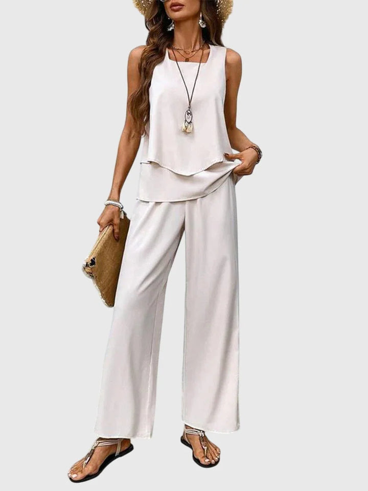 Women's Matching Set in white