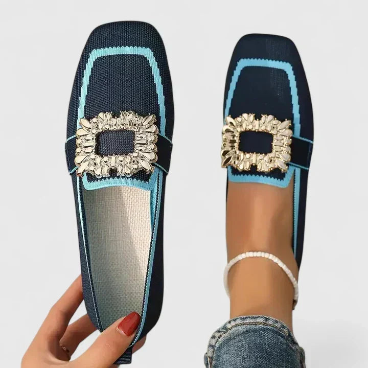 Women's Orthopedic Loafers in blue