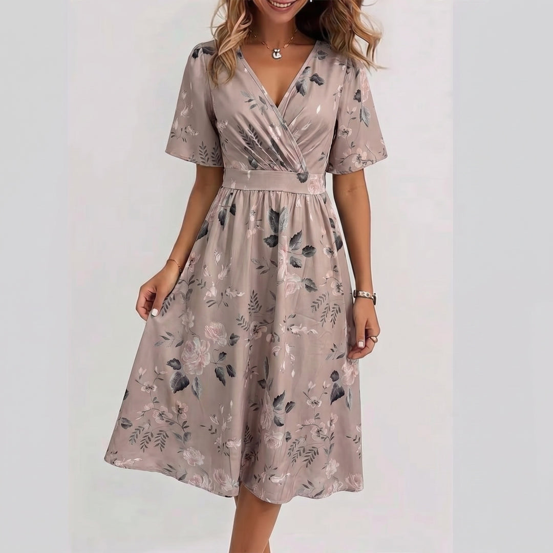 LAVINA™ – Vibrant Boho Midi Dress