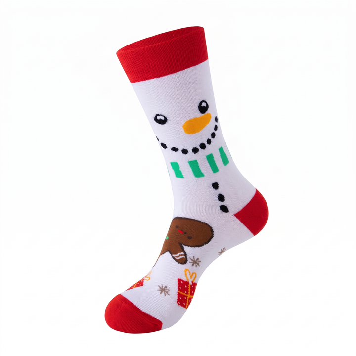 White Snowman Face