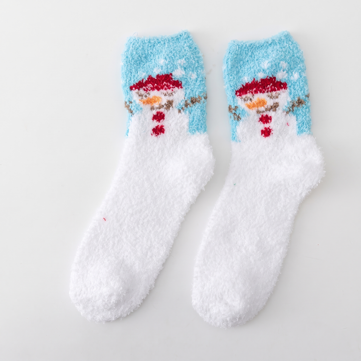 Sky Blue Snowman