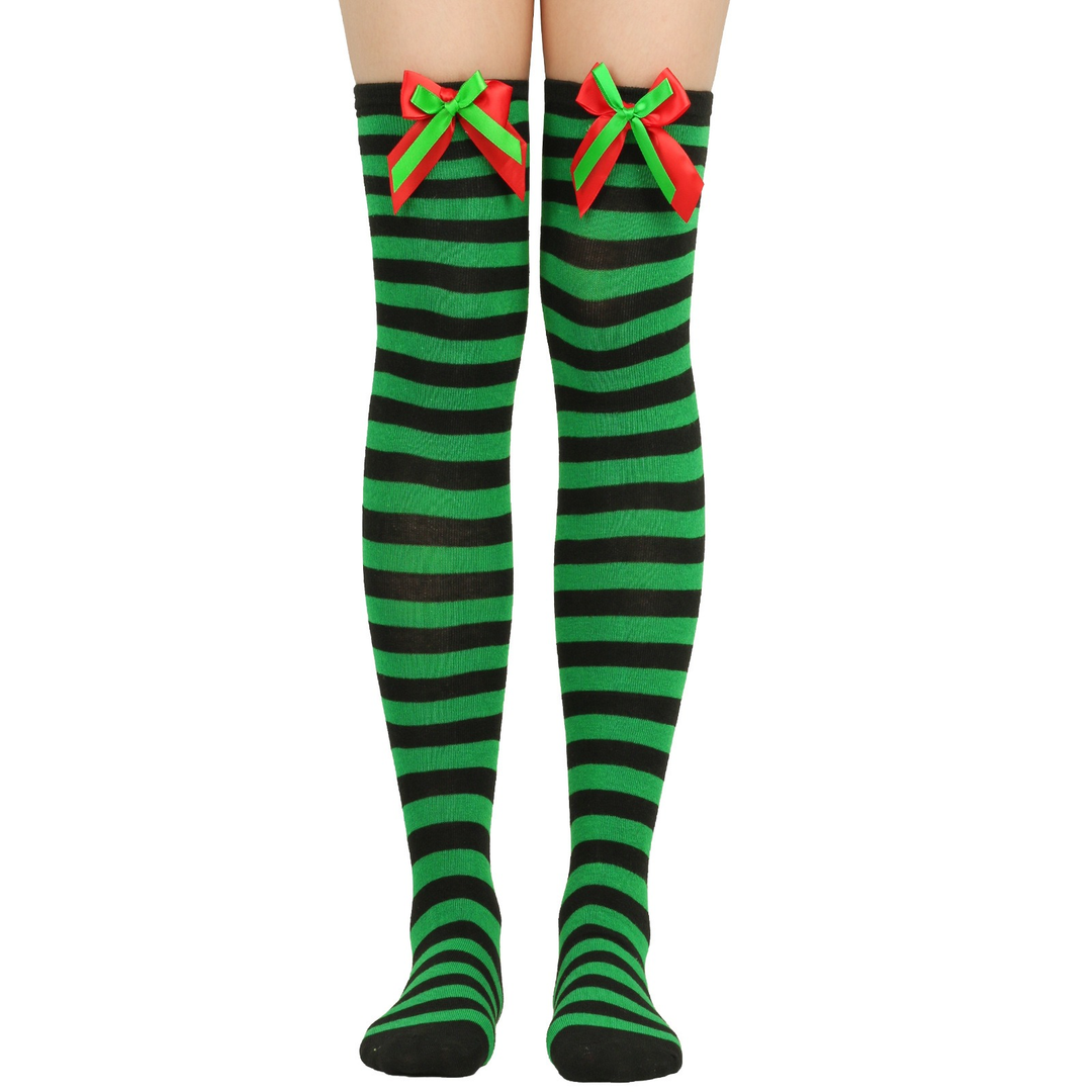 Green-Black Bow
