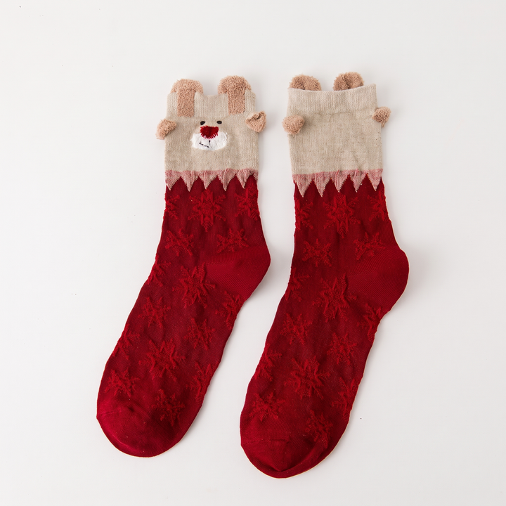 Burgundy Reindeer