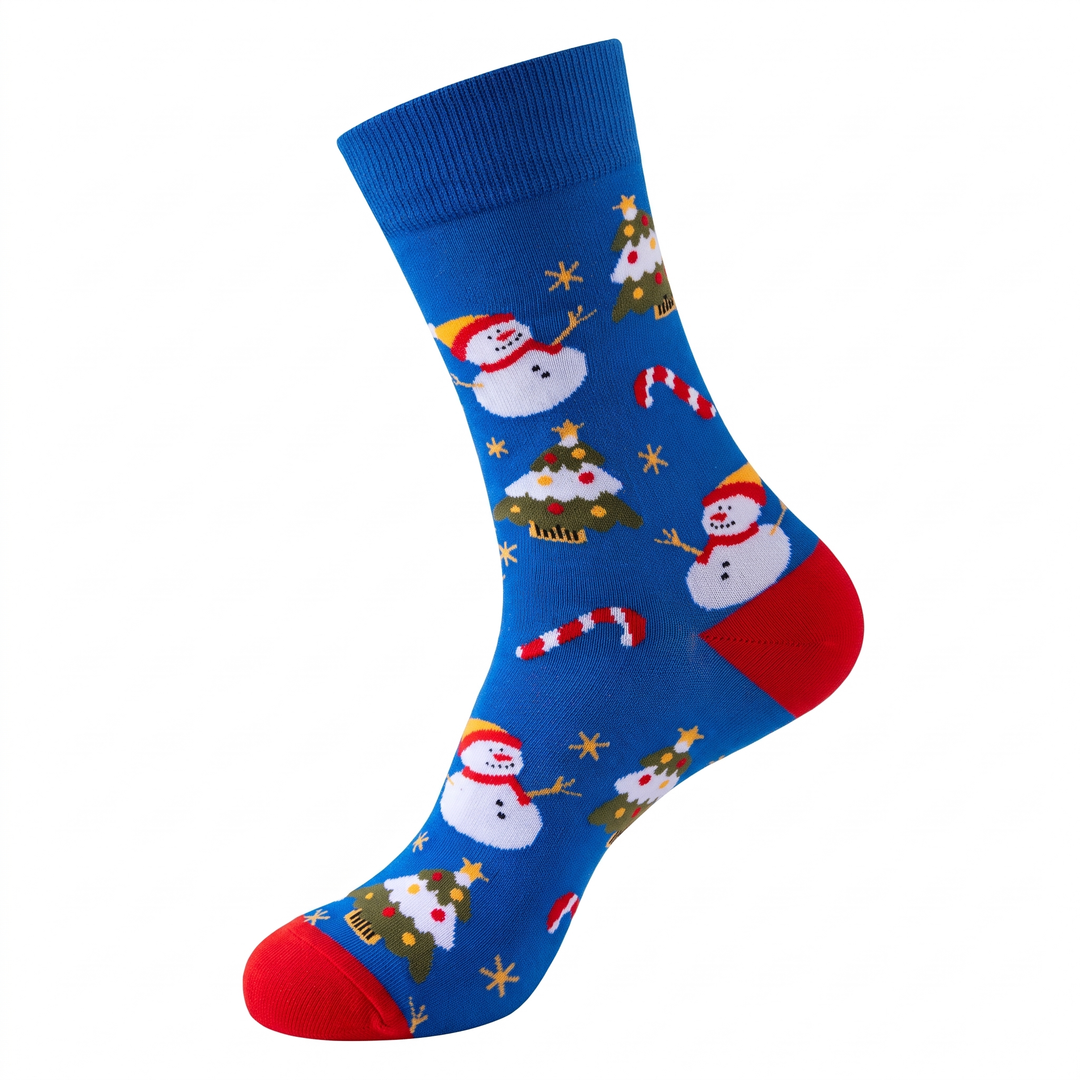 Royal Blue Snowman