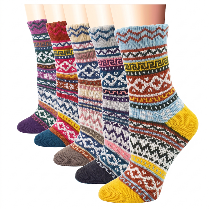 Blue Fair Isle